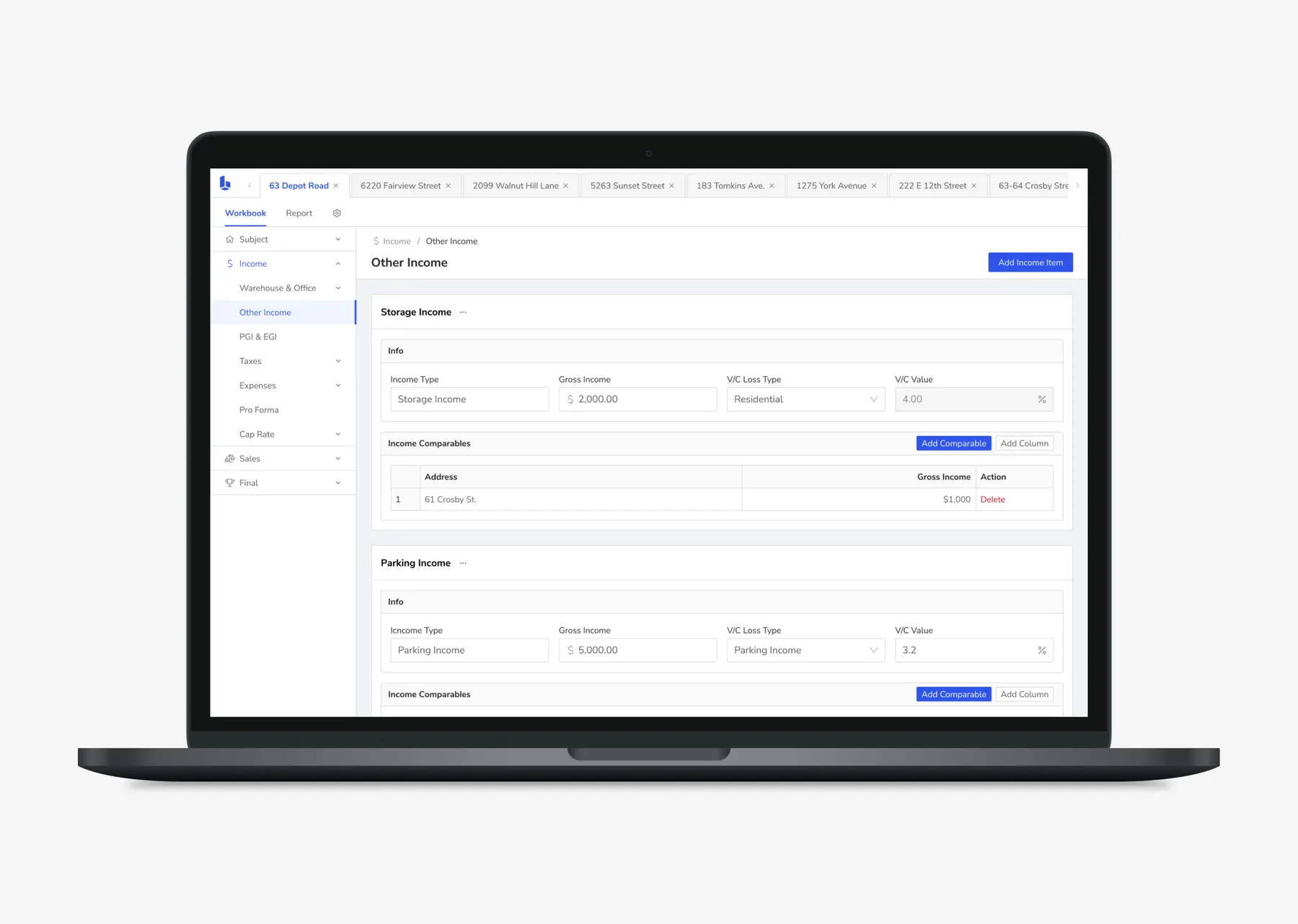 Parsel — narrative report assembly